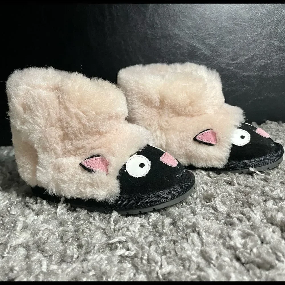 NIB EMU Australia Kids Lamb Walker Boots
